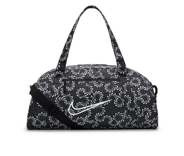 Nike Gym Club Duffel AOP in Black/White color