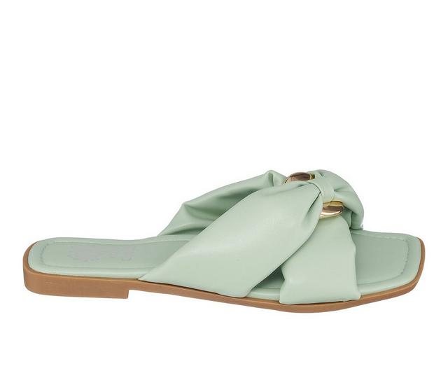 Women's GC Shoes Perri Sandals in Green color