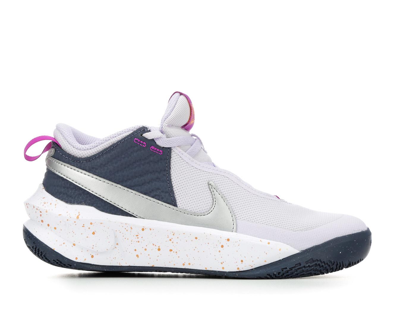 Girls' Nike Big Kid Team Hustle D10 Special Edition Basketball Shoes