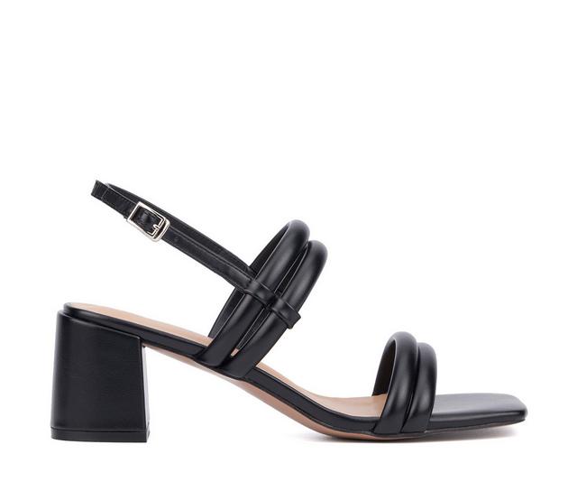Women's Torgeis Palm Dress Sandals in Black color