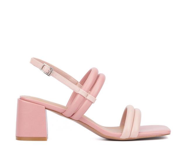 Women's Torgeis Palm Dress Sandals in Pink color
