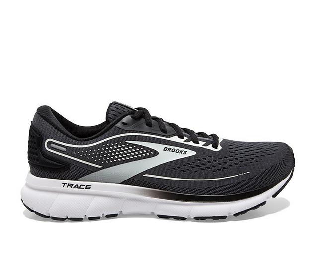 Women's Brooks Trace 2 Running Shoes in Ebony/Black color