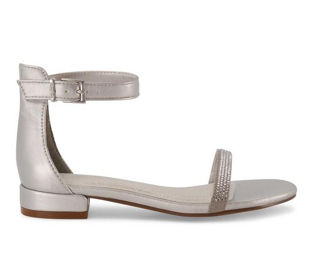 Girls' Kenneth Cole Little Kid & Big Kid Bella Rey Special Occasion Sandals in Silver color