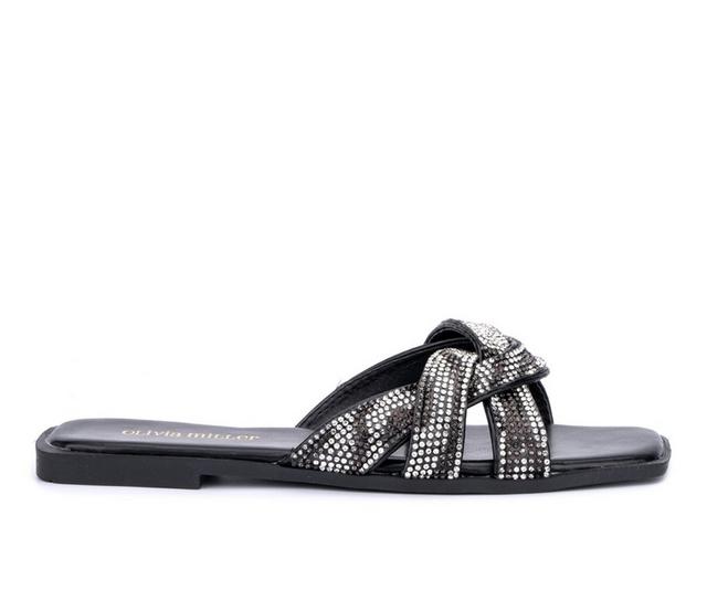 Women's Olivia Miller Marianne Sandals in Zebra color