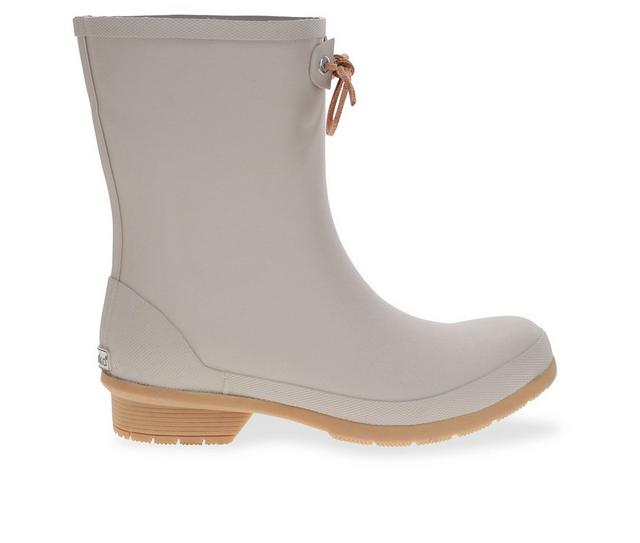 Chooka Classic Mid Tie Rain Boots in SAND color