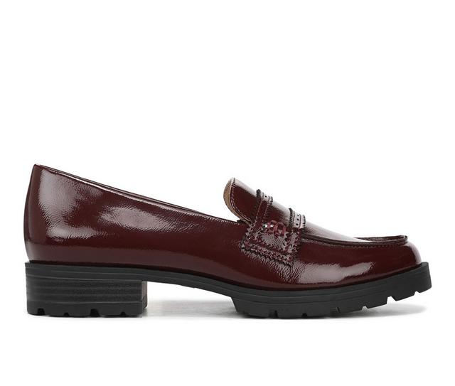 Women's LifeStride London Platform Loafers in California Wine color
