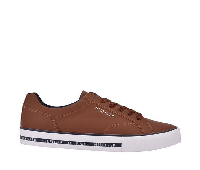 Men's Tommy Hilfiger Rinnly Casual Shoes in cOGNAC color
