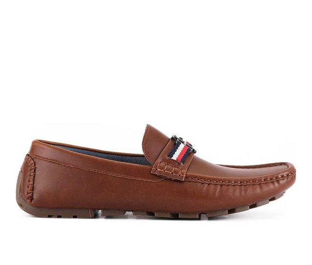 Men's Tommy Hilfiger Atino Loafers in Cognac color