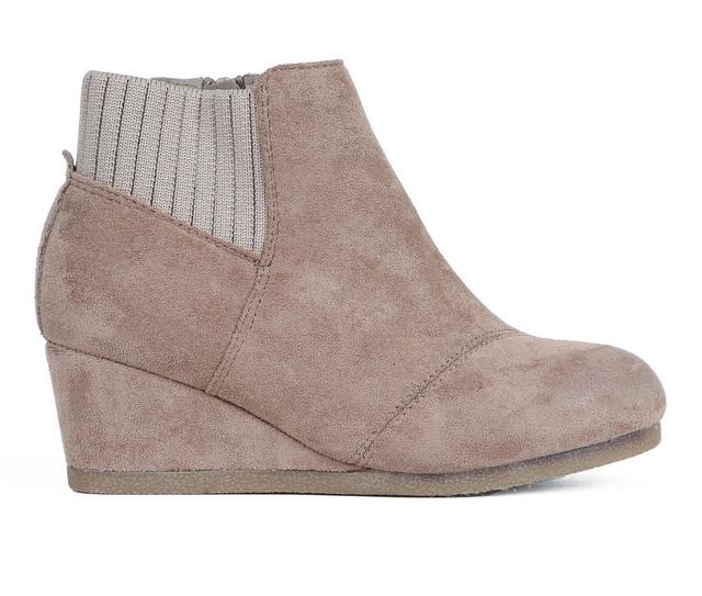 Girls' Pierre Dumas Sabri 11 Boots in Taupe Suede color