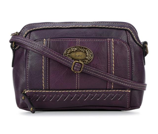 BOC Bremonton Org Crossbody Handbag in Grape color