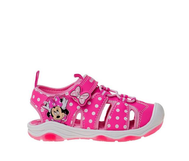Girls' Disney Toddler & Little Kid Minnie Little Dots Sandals in Pink color