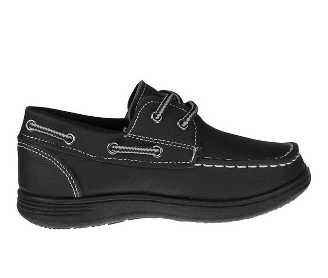 Boys' Josmo Toddler & Little Kid Rick Boat Shoes in Black color