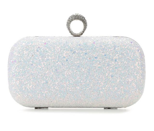 LLorraine Alex Evening Clutch in White color