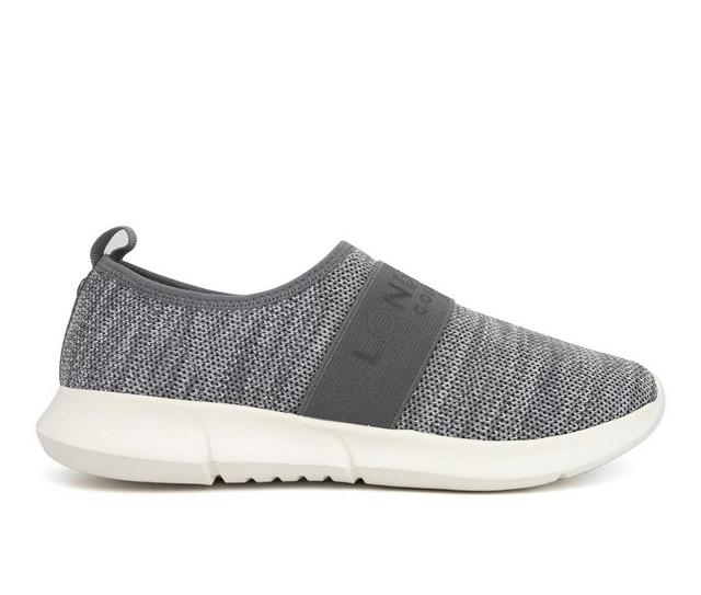 Women's London Fog Kassa Slip-Ons in Dark Grey color