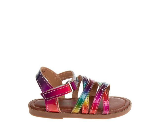 Girls' Petalia Toddler Dina Sandals in Multicolor color