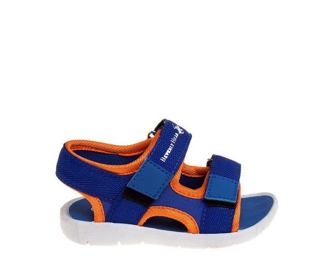 Boys' Beverly Hills Polo Club Toddler Active Boy Sandals in Blue/Orange color