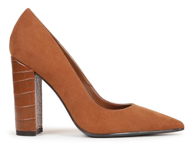 Women's Nine West Paulee 2 Pumps in Cognac color