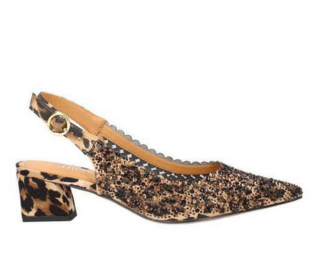 Women's J Renee Pranil Special Occasion Shoes in Leopard color