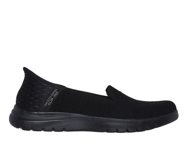 Women's Skechers Go On The Go Flex Serene 136541 Slip-Ins in Black color