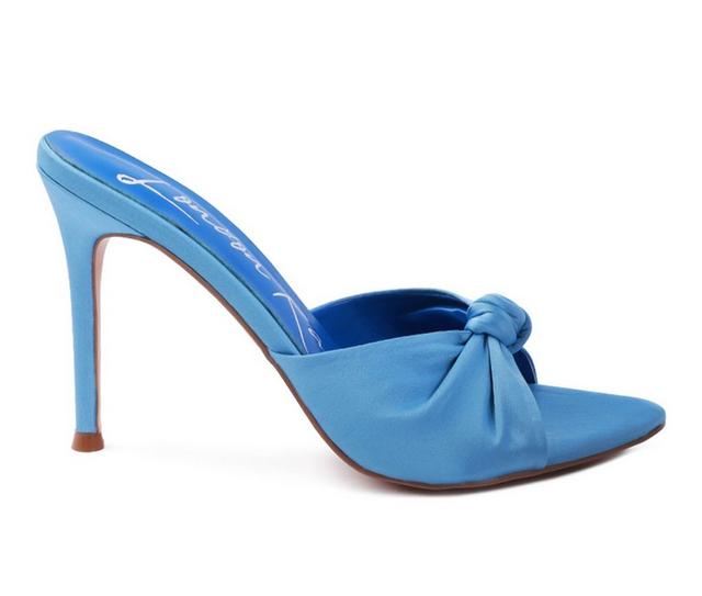 Women's London Rag First Crush Dress Sandals in Blue color
