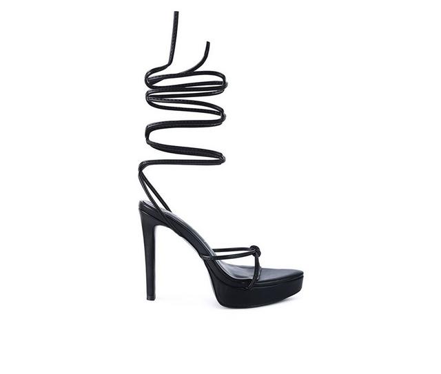 Women's London Rag Bond Dress Sandals in Black color