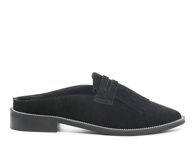 Women's Rag & Co Lena Mules in Black color