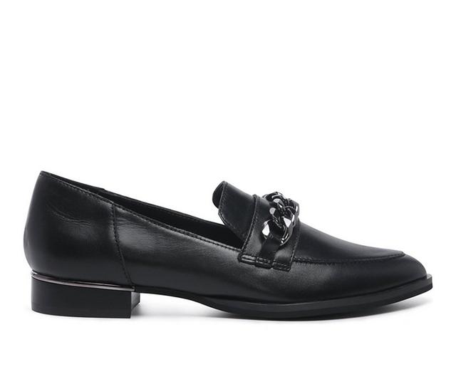 Women's Rag & Co Pola Loafers in Black color