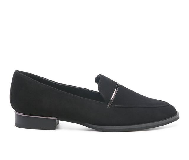 Women's Rag & Co Paulina Loafers in Black color