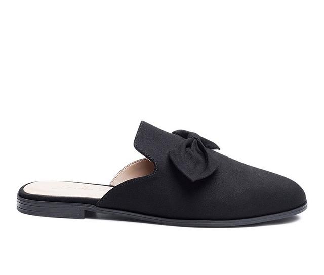 Women's London Rag Dobos Mules in Black color