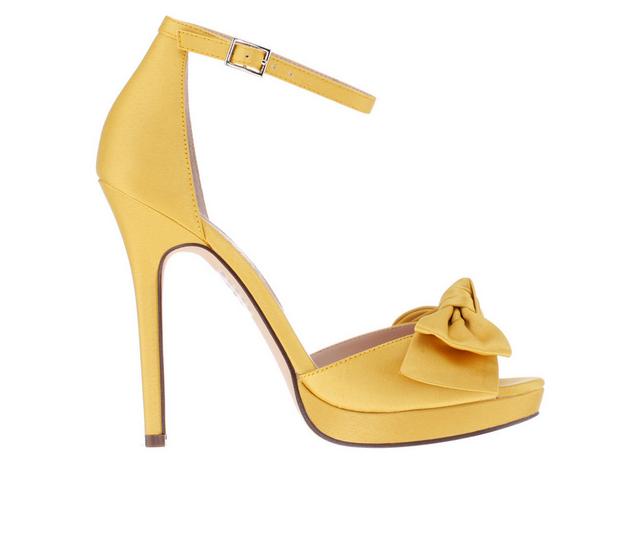 Women's N by Nina Freedom Special Occasion Shoes in Ochre color