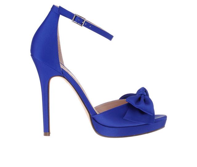 Women's N by Nina Freedom Special Occasion Shoes in Electric Blue color