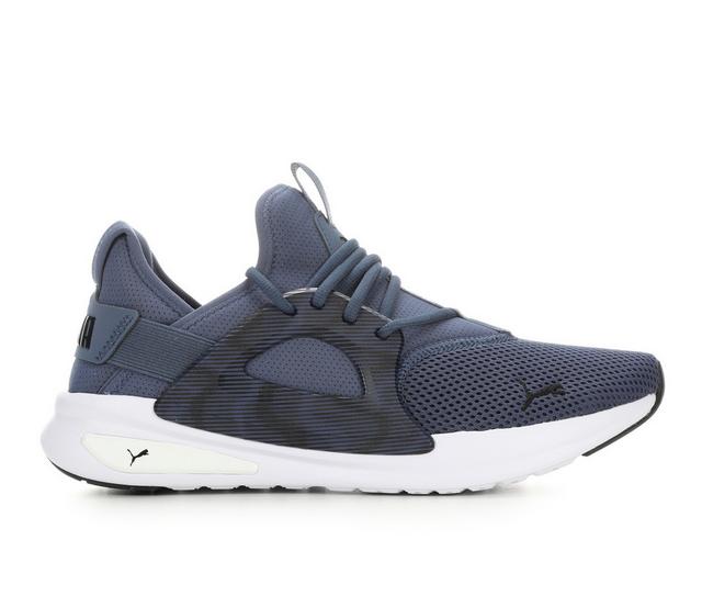 Men's Puma Softride Enzo Evo Running Shoes in Blue/White color
