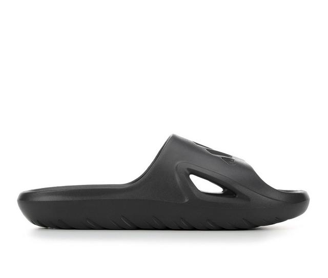 Men's Adidas Adicane Sport Slides in CBlk/CBlk/Black color