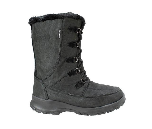 Women's FreeShield Waterproof Nylon Upper Winter Boots in Black color