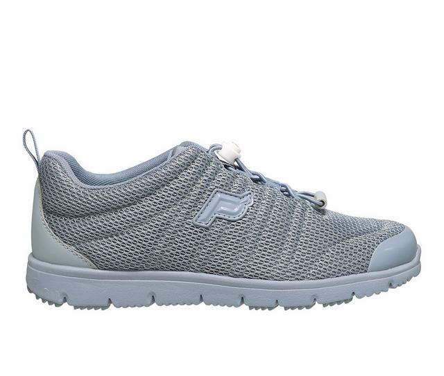 Women's Propet Travel Walker II Walking Shoes in Denim color