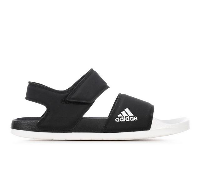 Women's Adidas Adilette 2 Sport Sandals in Black/White color