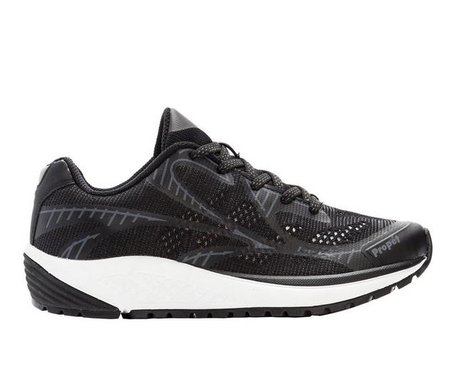 Women's Propet Propet One LT Running Sneakers in Black/Grey color