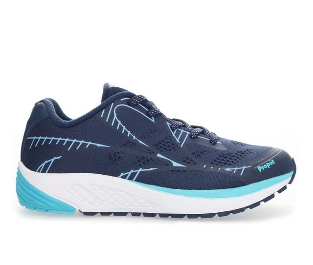 Women's Propet One LT Running Sneakers in Navy color