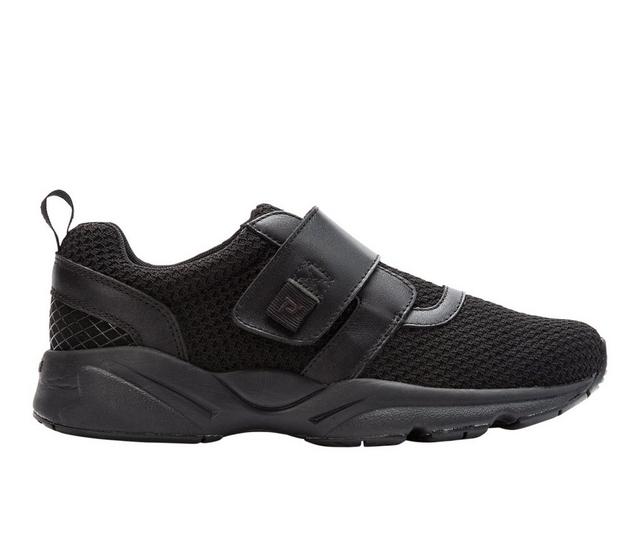 Propet Stability X Strap Sneakers in Black color