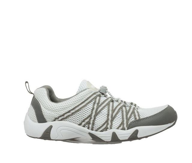 Women's Rocsoc Mesh Rocsoc Outdoor Shoes in White/Grey color