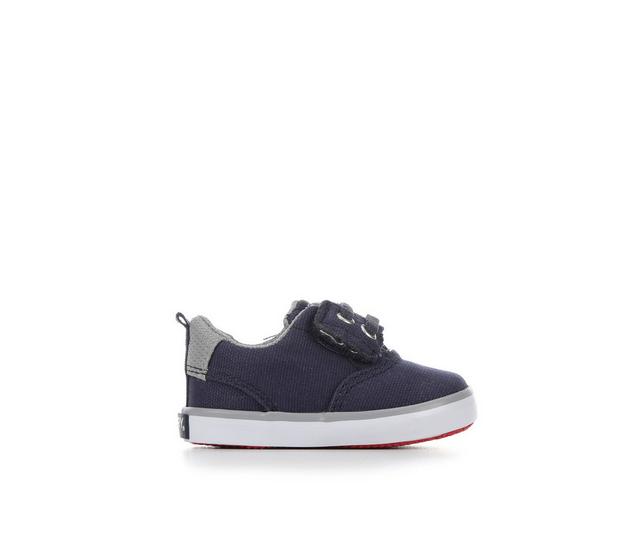 Boys' Sperry Infant Spinnaker Crib Shoes in Navy color