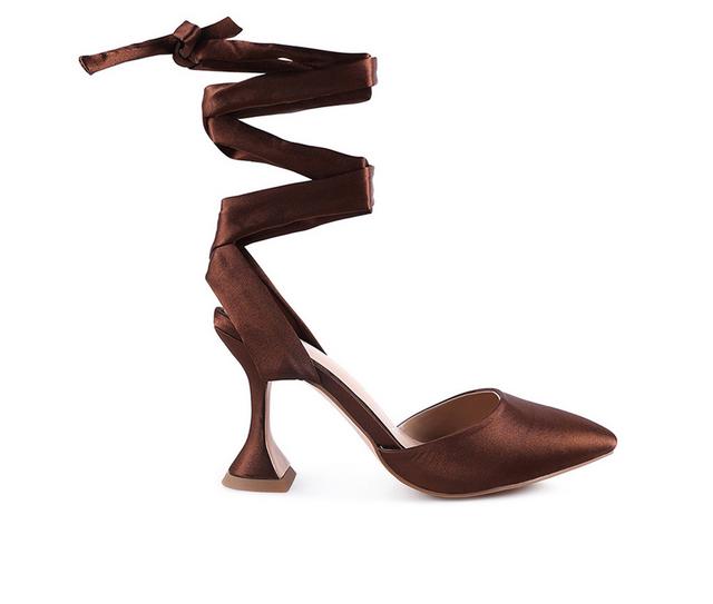Women's London Rag Fonda Pumps in Mocha color