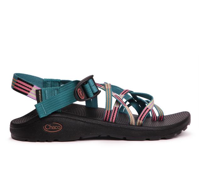 Women's CHACO Z Cloud X2 Sandals in Line Hang Teal color
