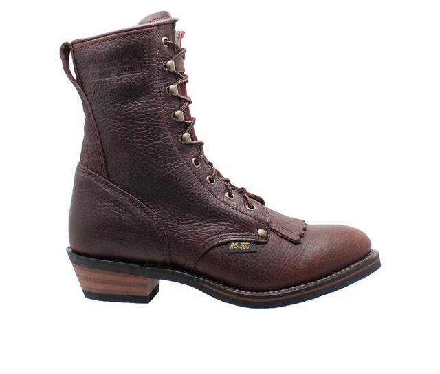 Adults' AdTec 9" Packer Work Boots in Chestnut color