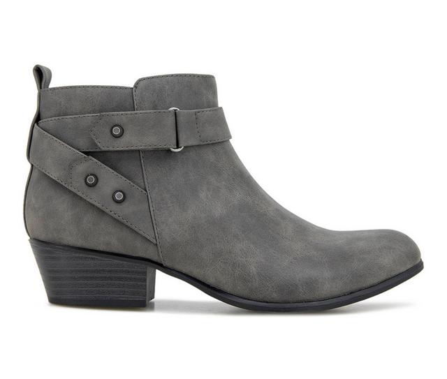Women's Unionbay Tilly Booties in Grey color