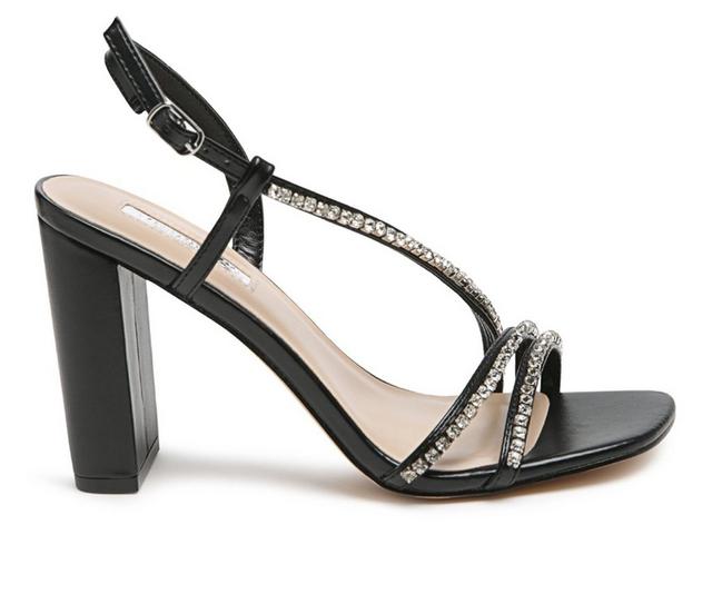 Women's London Rag Raisins Pie Dress Sandals in Black color