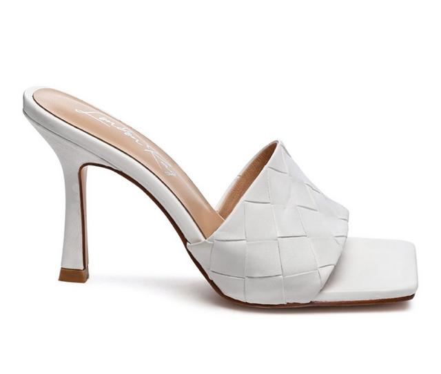 Women's London Rag Carmen Dress Sandals in White color