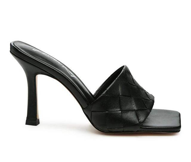 Women's London Rag Carmen Dress Sandals in Black color