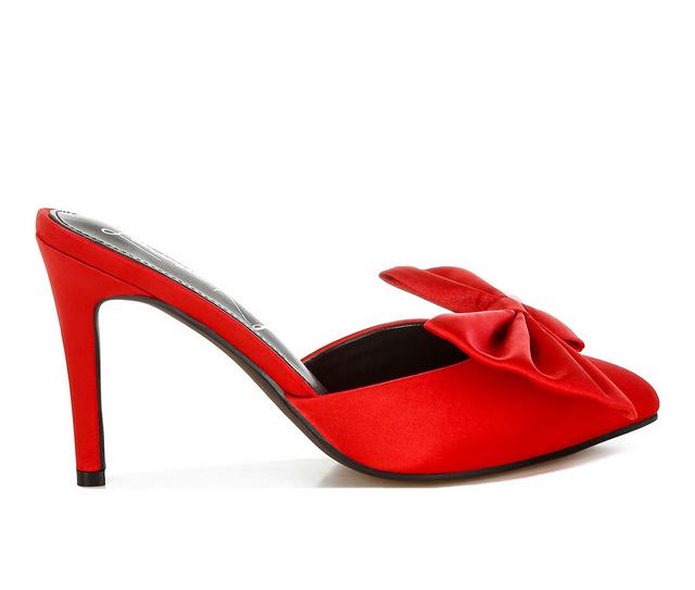 Women's London Rag Sidonie Pumps in Red color