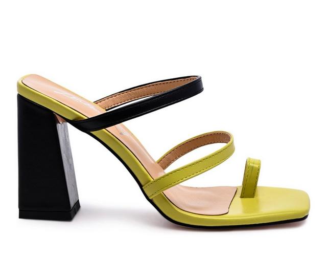Women's London Rag Marve Dress Sandals in Green color
